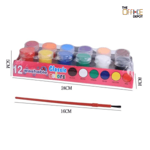 12pcs Color Poster Paint Set - Image 4