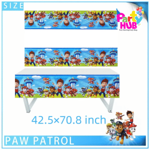 Paw Patrol Plastic Table Cover