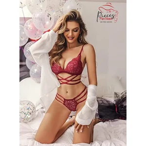 2pcs Lace Lingerie Set - Image 3