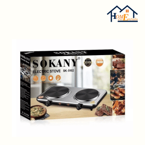 Sokany 2 Burner Electric Stove - Image 3