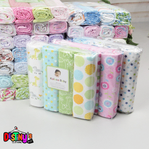 Baby 4pcs Receiving Blankets - Image 7