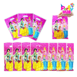 Princess Plastic Party Bag (10pcs) - Image 3