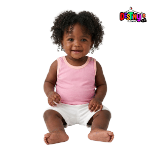 6pcs Colored Baby Vest - Image 7
