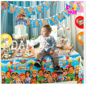 Cocomelon Plastic Table Cover - Image 4