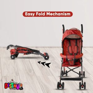 Slim Foldable Baby Stroller – Compact Lightweight Pushchair - Image 6
