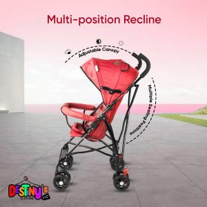 Slim Foldable Baby Stroller – Compact Lightweight Pushchair - Image 7
