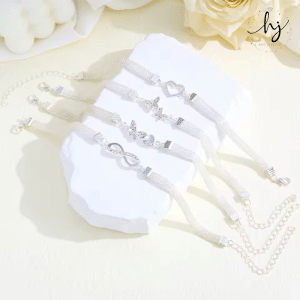 Silver Charm Anklets - Image 3