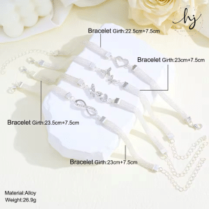 Silver Charm Anklets - Image 4