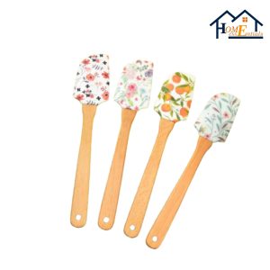 4-Piece Mini Spatula Set – Small Kitchen Baking Tools - Image 1