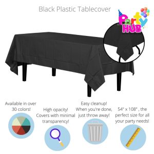 Disposable Plastic Table Covers - Image 11