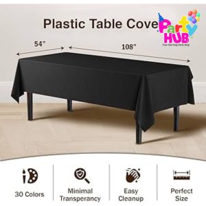 Disposable Plastic Table Covers - Image 12