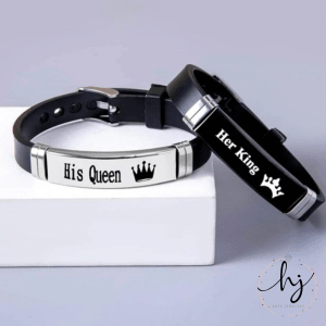 2pcs Her King - His Queen Couple Bracelet - Image 4