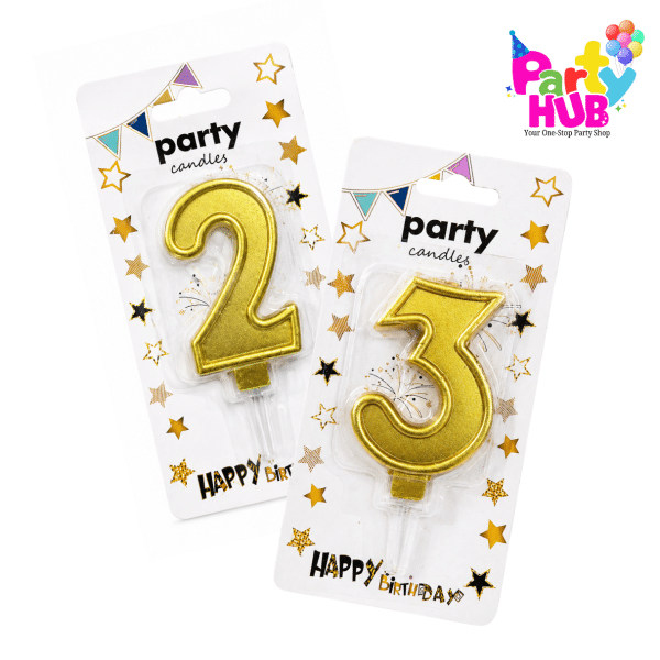 Birthday Number Candles