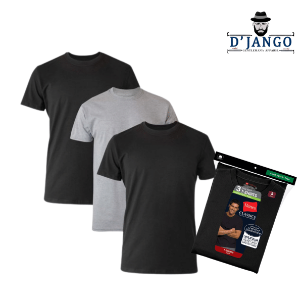 Hanes Men’s T‑Shirt 3-Pack