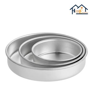3-Piece Round Cake Baking Pan Set