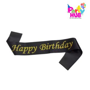 Happy Birthday Sash – Birthday Party Accessory - Image 4