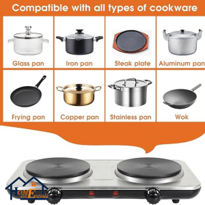 Sokany 2 Burner Electric Stove - Image 7
