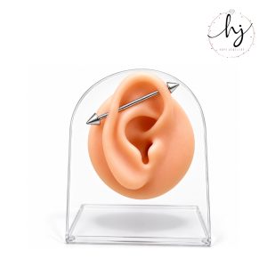 2-Piece Barbell Earrings Set – Stylish Piercing Jewelry - Image 5