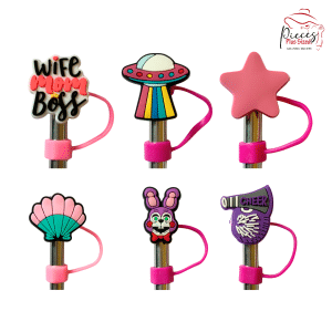 4pcs Tumbler Straw Cover - Image 3