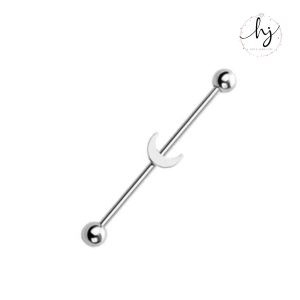 7-Piece Silver-Tone Barbell Earrings Set – Body Piercing Jewelry - Image 5