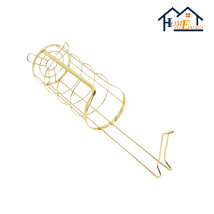 Toilet Paper Rack (Gold) - Image 4