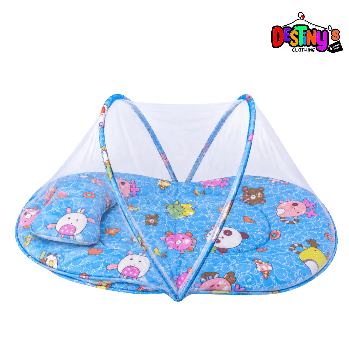 Baby Portable Bed - Mini - Blue