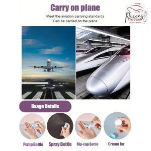 Travel Bottle Set – Portable Toiletry Containers - Image 8