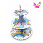 Unicorn-Themed Cupcake Stand